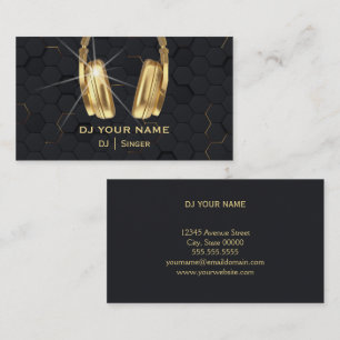 DJ  Business Card