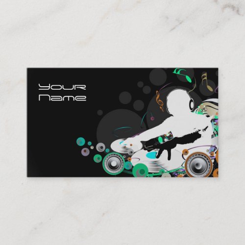 DJ  Business Card