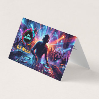 DJ BUSINESS CARD