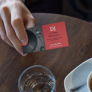 DJ  BUSINESS CARD