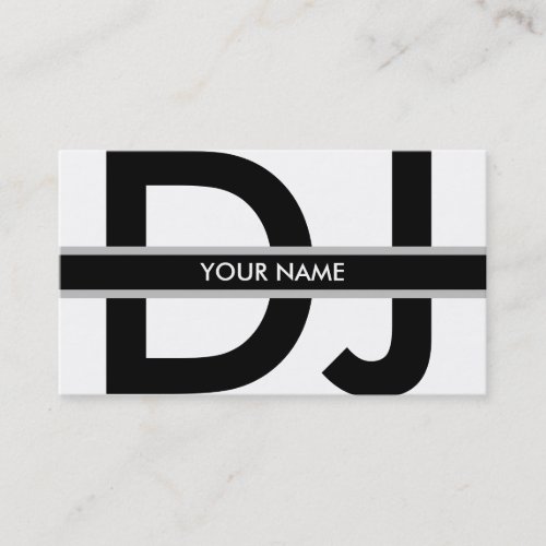 DJ Business Card