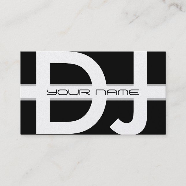 DJ Business Card (Front)