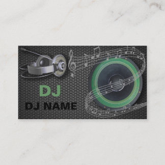 dj business card