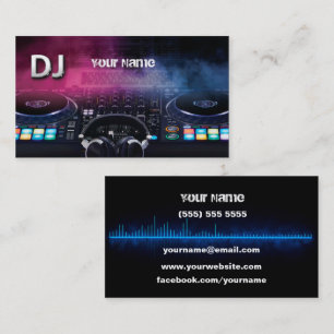 DJ  Business Card