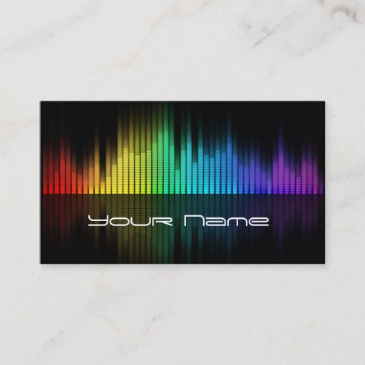 Customizable DJ  Business Card