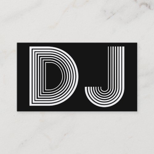 DJ BUSINESS CARD