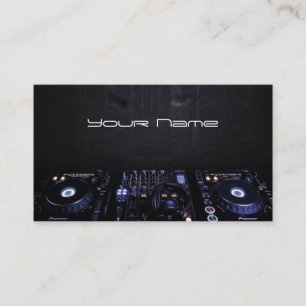 DJ  Business Card