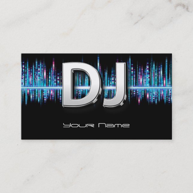 DJ  Business Card (Front)