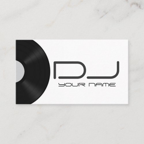 DJ Business Card