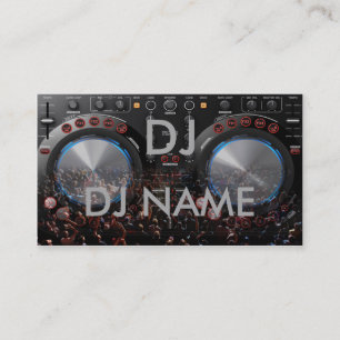 dj business card