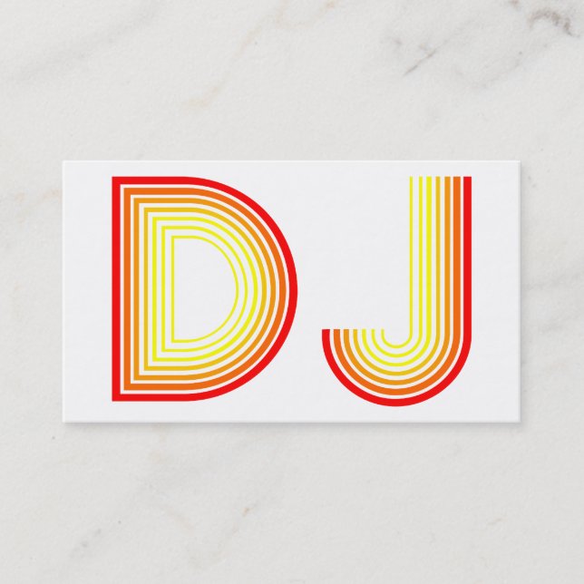 DJ BUSINESS CARD (Front)