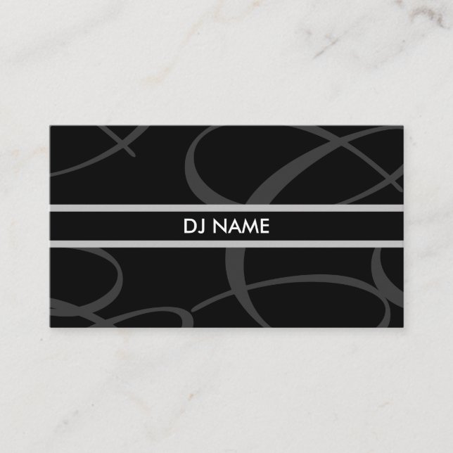 DJ Business Card (Front)