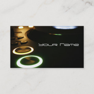 DJ Business Card