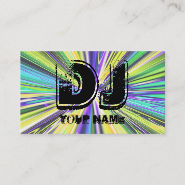DJ BUSINESS CARD (Front)