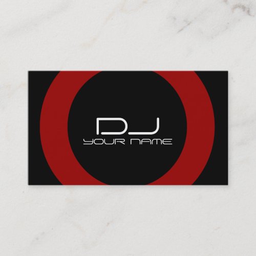 DJ Business Card