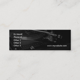 DJ Business Card