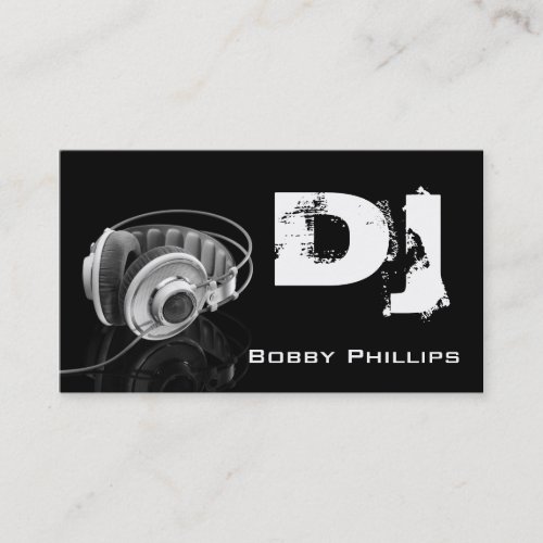 Dj business card