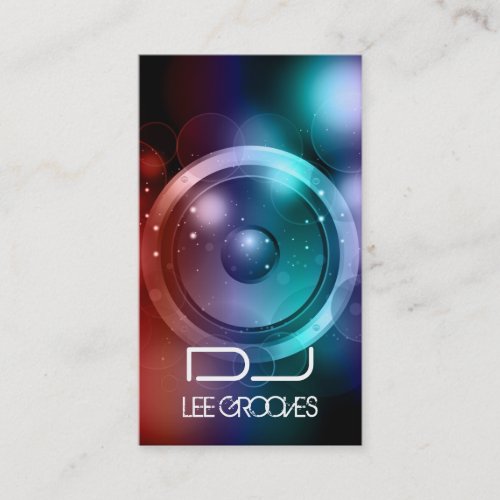 DJ Business Card