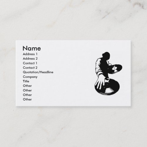 Dj Business Card1