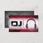 DJ Business Card - customizable (Front/Back)