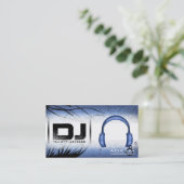 DJ Business Card - customizable (Standing Front)