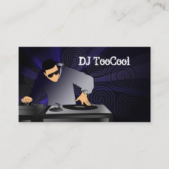 DJ Business Cards (Front)