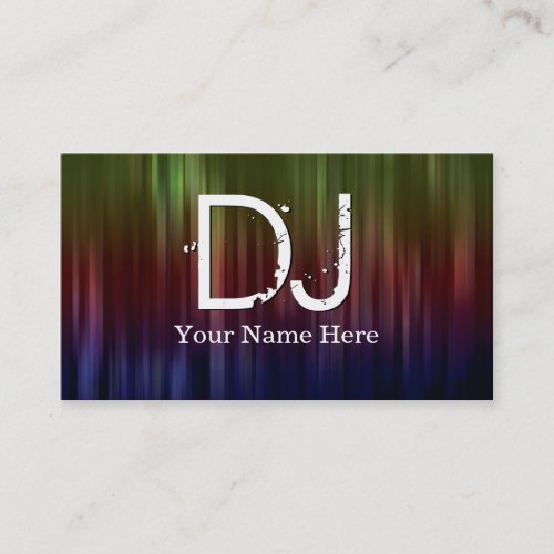 DJ Business Cards