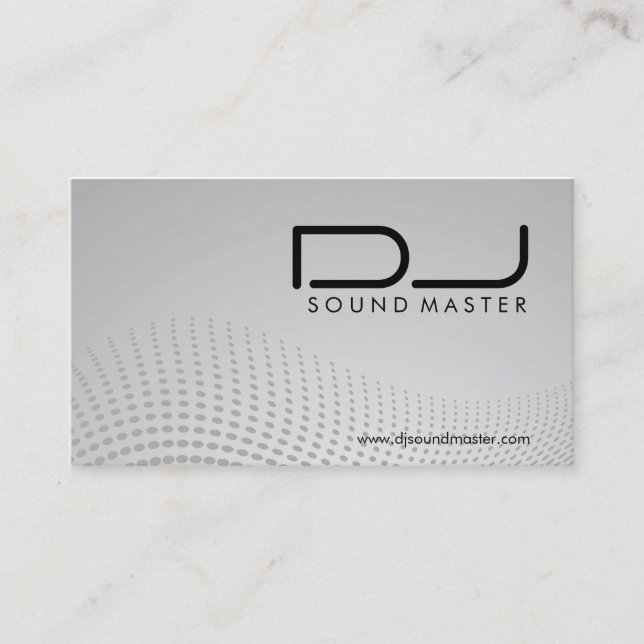DJ - Business Cards (Front)