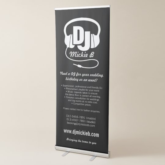 dj business promotional banner