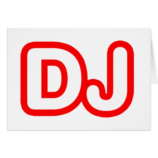 DJ CARDS (Front Horizontal)