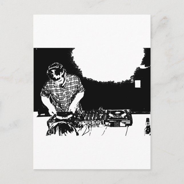 DJ Carson Postcard (Front)