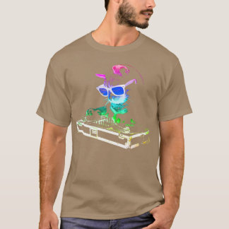 Dj Cat Headphones DJ Kitten House Music Undergroun T-Shirt