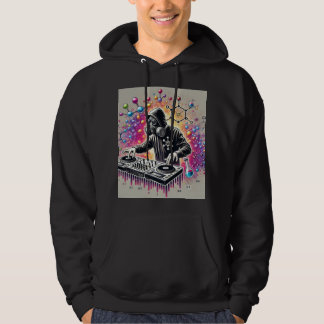 DJ Chemist: Mixing Beats T-Shirt Design Hoodie