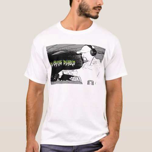DJ CHRIS DIABLO _ DJ LOGO 4 T_Shirt