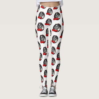 Dj Chris Diablo Logo Leggings 1