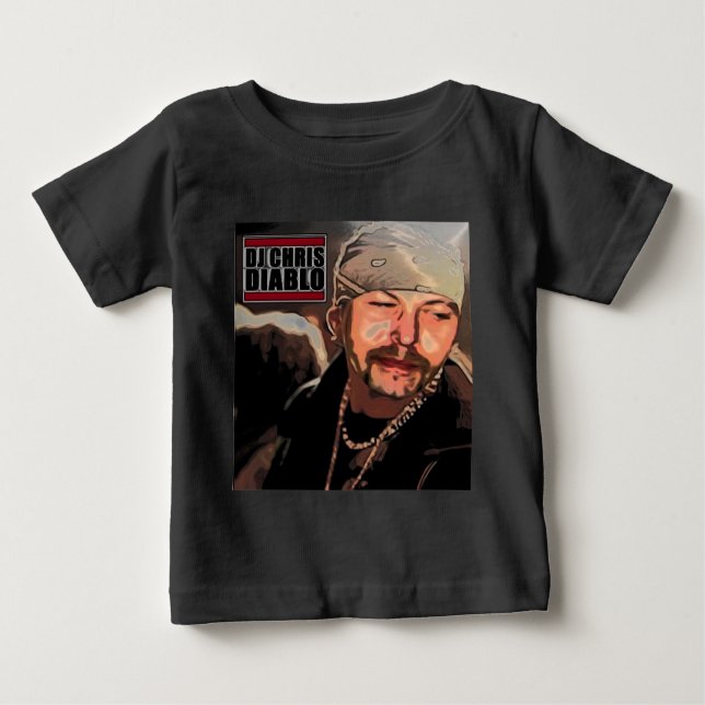 DJ CHRIS DIABLO - RASTA BABY T-Shirt (Front)