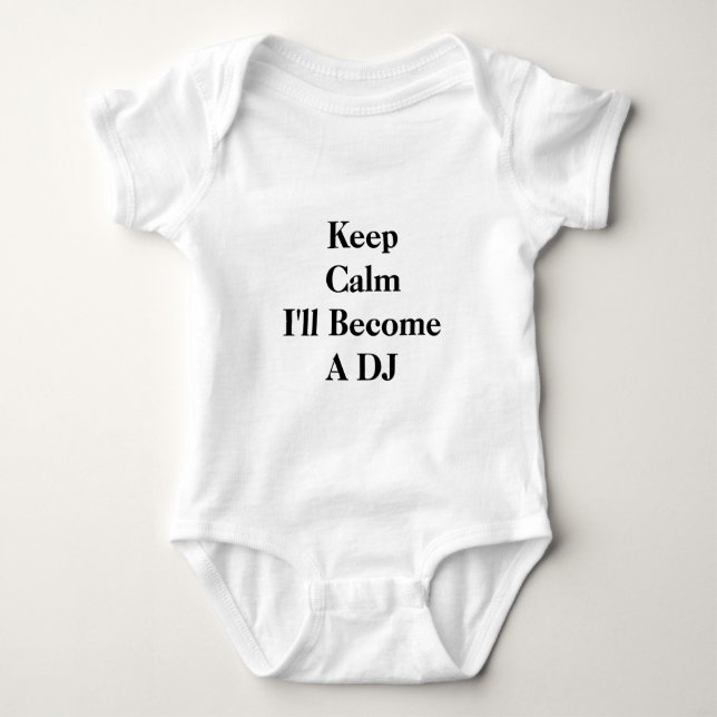DJ clothing Baby Bodysuit (Front)