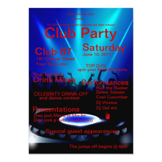 club invitations