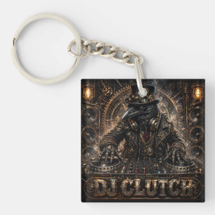 DJ CLUTCH DOUBLE SIDED KEYCHAIN
