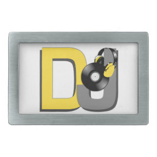 DJ custom belt buckle