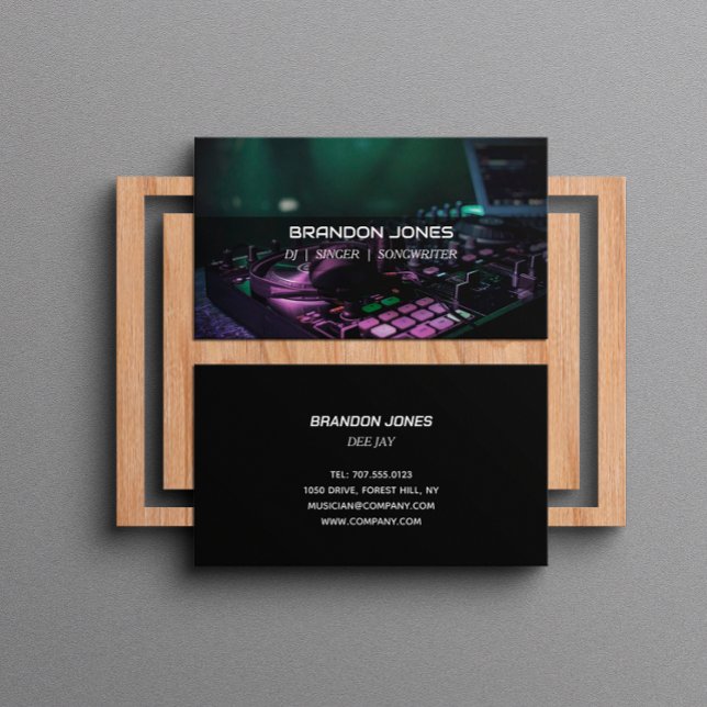 DJ Custom Business Card (Creator Uploaded)