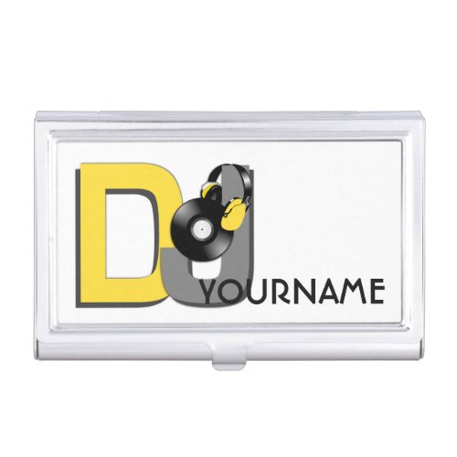 DJ custom business card holder