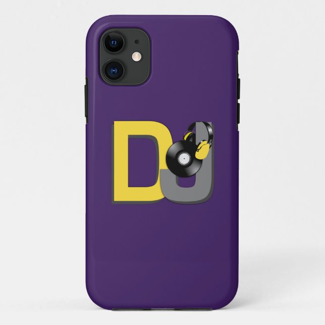 DJ custom color iPhone case (Back)