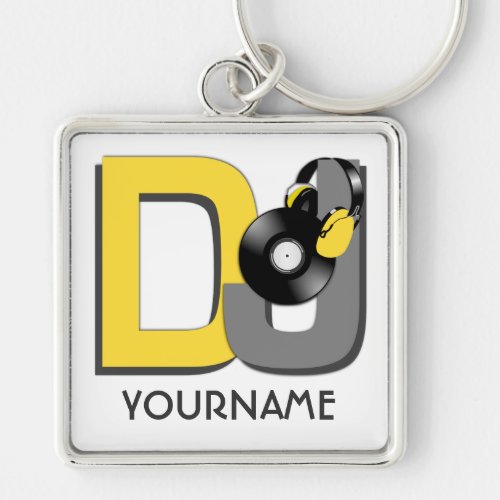 DJ custom key chain