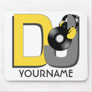 DJ custom mousepad