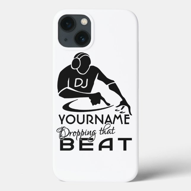 DJ custom name & color cases (Back)