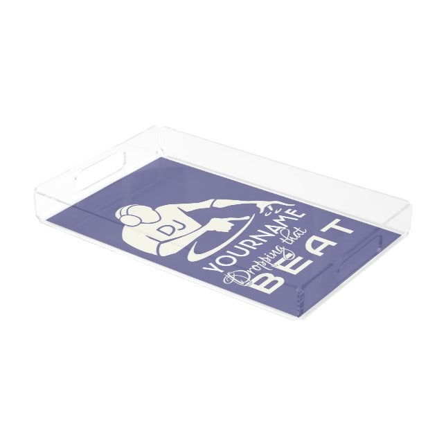 DJ custom name & color trays (Angled)