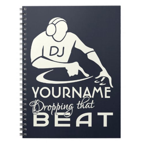 DJ custom notebook