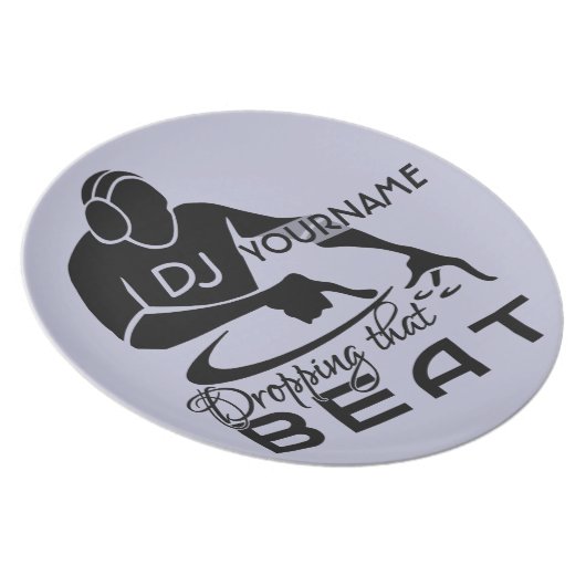 DJ custom plate (Right Side)