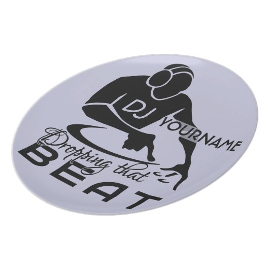 DJ custom plate (Left Side)